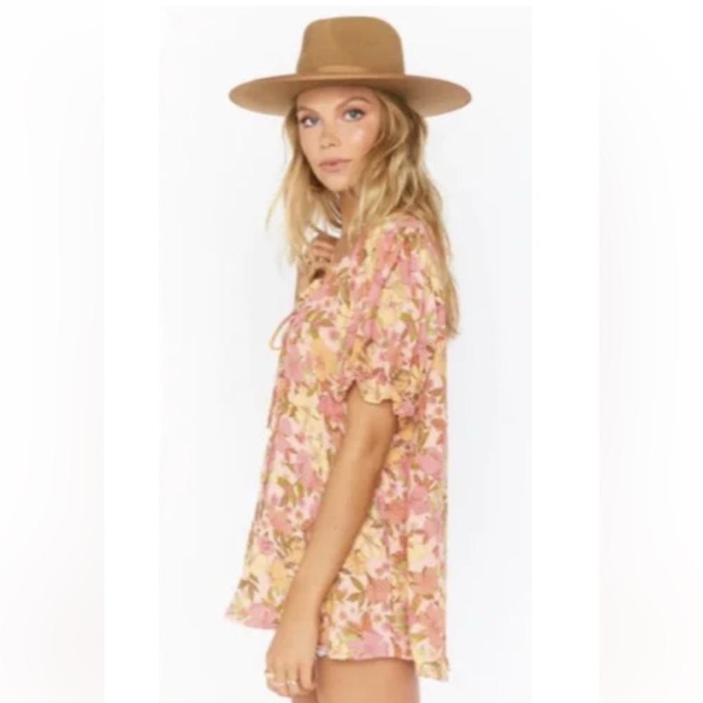 Show Me Your Mumu Brunch Top in Pink Size Medium NWT Never Worn